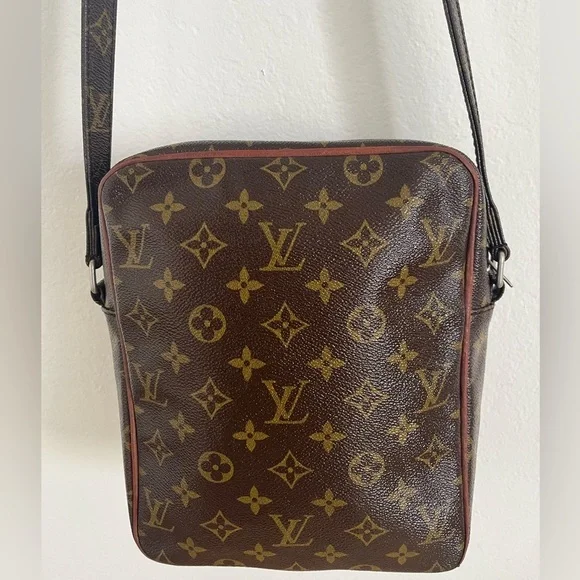 Louis Vuitton Marceau Shoulder Crossbody Messenger Bag Unisex Rare 1970-80 EUC - Picture 4 of 17